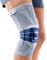 BAUERFEIND GenuTrain A3, Vendaje de Rodilla, Derecho, Gris, Talla 3