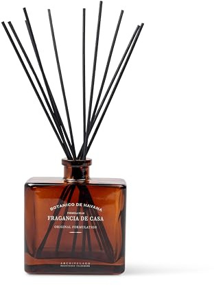 Archipelago Botanicals Botanico de Havana Diffuser, Includes Fragrance Oil, Decorative Wooden Cap and 10 Diffuser Reeds, Perfect for Home Décor (7.85 fl oz)