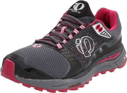 Pearl iZUMi Damen Iso Seek IV Stability/Trail Schuh, Schwarz/Schattengrau, 44 EU