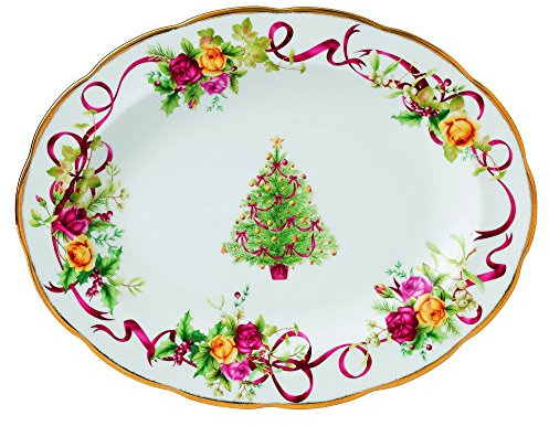 Royal Albert IOCRCT00109 Assiette en porcelaine anglaise Multicolore 33 cm