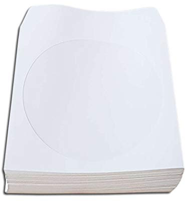 CD Papierhüllen mit Klappe Protected (100 Stück)