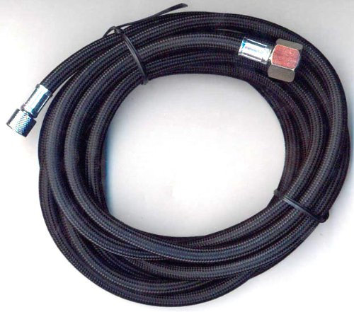 Schwarzer Schlauch Fengda® BD-21, anschlussbar, 3,0m Gewinde G1/4-G1/8