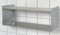 BRB Wandregal aus Edelstahl, BxTxH 700x250x360 mm, mit 2 Böden, Tragkraft 15 kg/Boden