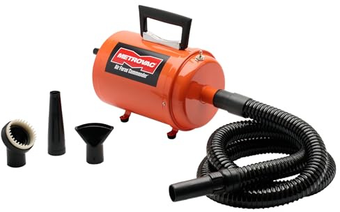 METROVAC Two (AFTD-2L) Metro 17-012 Air Force Commander AFTD-2 Dryer, Orange, Single Speed