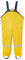 Playshoes Pantaloni fango, salopette antipioggia, fodera in tessuto, Pantaloni antipioggia antivento e impermeabili Unisex - Bambini e ragazzi, giallo, 116