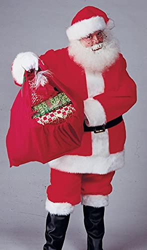 Rubies Regal Plush Santa Claus Suit for Adults, Men's Standard
