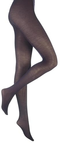 Ladies 1 Pair Trasparenze Jennifer Merino Wool Tights In 7 Colours - Extra Large - Purple