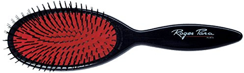 Roger Para Bürste oval rot 11-reihig, 2er Pack, (2x 1 Stück)