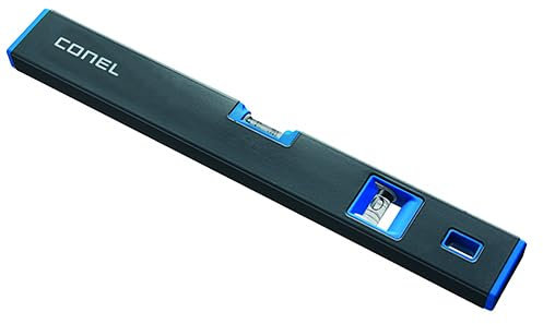 CONEL Profi Wasserwaage 40cm pulverbesch. Alu 0,5mm/m grau