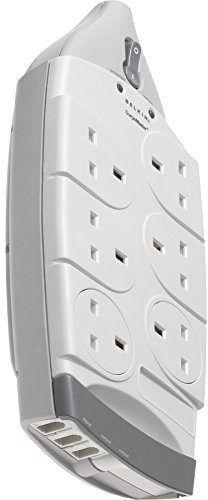 Belkin Surge Master 6-Way Tel/Fax/Modem Protection with 2m Cable