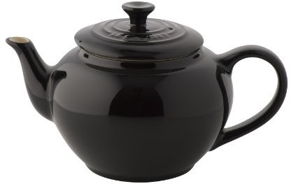 Le Creuset, Teiera con infusore, 0,65 L, Colore: Nero