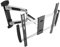 RICOO Soporte TV Pared Giratorio Inclinable Televisión 32-65 (81-165cm) S0644 Brazo articulado Televisor LED/LCD/Curvo VESA 200x200-400x400