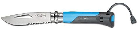 Couteau de poche Opinel No. 8 Outdoor Bleu