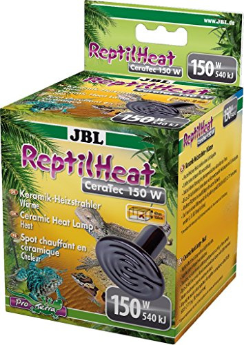 JBL ReptilHeat 71175 Keramik-Heizstrahler für Terrarien, 150 W