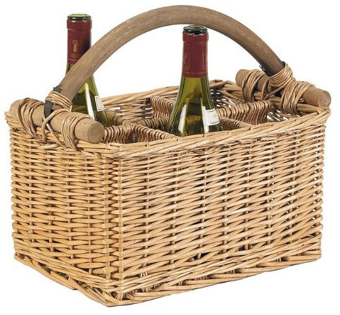 Ver portabotellas de mimbre