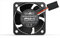 Noiseblocker BlackSilent (40mm, PM1) Ventilateur de boitier PC Case Fan 40mm BlackSilent Pro PC Fan PWM avec Ailes Silencieuses Cadre en Silicone - 2800 RPM