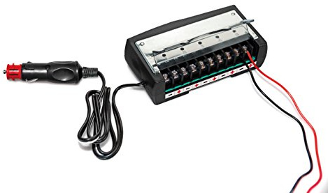 LAMPA 98196 Zigarettenanzünder-Adapter mit Stecker für Zigarettenanzünder