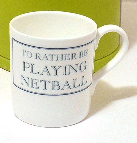 Stubbs Mugs I'd rather be PLAYING NETBALL Mug