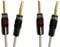 QED Silver Anniversary XT Speaker Cable 4 Meter Single Length Terminated Both Ends With QED Airloc Forte 4mm Banana Plugs