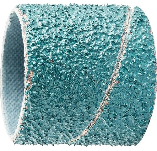 PFERD 805145 Schleifhülsen, Ausführung Zirkonkorund Z, Zylindrische Form, 40 Korngröße, 30mm x 30mm, 100 Stück