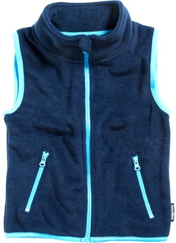 Playshoes Fleece Weste Unisex Kinder Outdoor-Oberteil, marine, 80