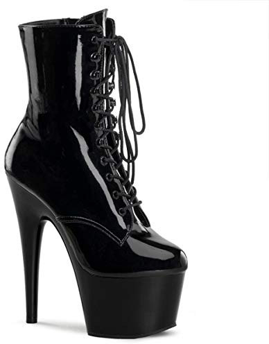 Pleaser - Adore-1020, Stivale da donna, Nero (Black), 37