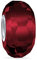 Bling Jewelry Sólido Translúcido Rojo Facetado De Cristal De Murano .925 Sterling Silver Core Spacer Bead Encaja Pulsera Europea Con Dijes Para Mujer Adolescente