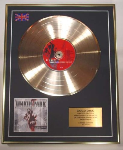 Linkin Park/CD Gold Disc Record Limited Edition/Hybrid Theory
