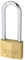 Abus 05320 Cadenas en laiton à anse longue de 63 mm avec passe partiel 404
