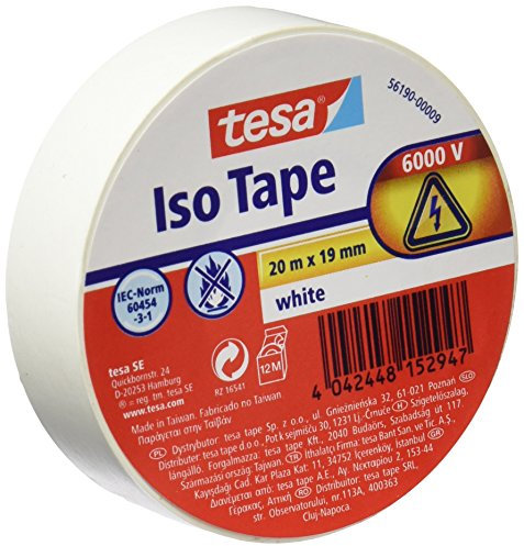TESA 56190-00008-01 Iso-band, Maskierband, weiß