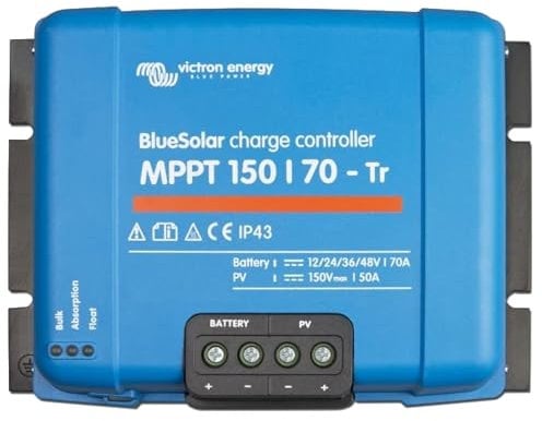 Victron Energy BlueSolar MPPT TR Solar Laderegler - 150V 70 Amp 12/24/36/48-Volt