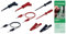 SKS Hirschmann PMS 2 Messleitungs-Set [Stecker 2mm - Stecker 2 mm] 1.00m Schwarz, Rot 1 Set
