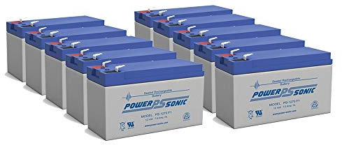 12 V 7 Ah Batterie approprié pour électrique Skateboard BMW Style - Lot de 10