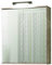 Schildmeyer Spiegelschrank 120052 Isola, 60x16x77 cm, silberifchte Dekor