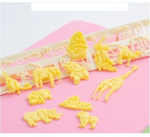Cutter Ausstecher Tiere Safari/Zoo Marke FMM – Safari Animal Tappits