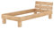 Erst-Holz® Massivholzbett Buche Natur Bettgestell Holzbett 100x200 Einzelbett ohne Zubehör 60.80-10 oR