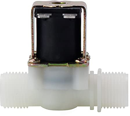 DIGITEN 1/2 DC 12V Electric Solenoid Valve Normally Closed N/C Water Inlet Flow Switch