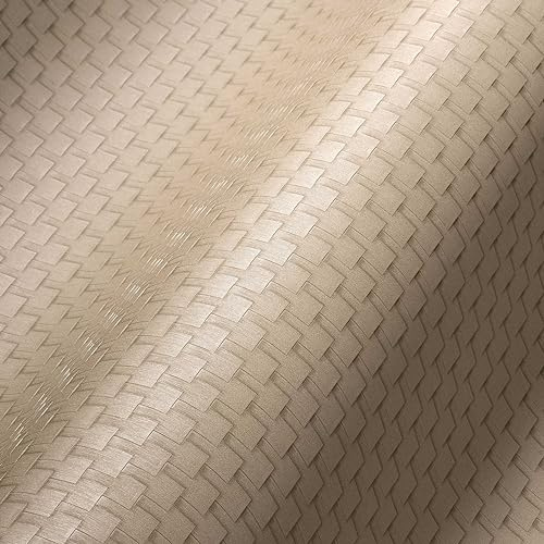 Architects Paper Vliestapete Luxury Wallpaper Tapete grafisch geometrisch 10,05 m x 0,53 m beige metallic Made in Germany 319086 31908-6