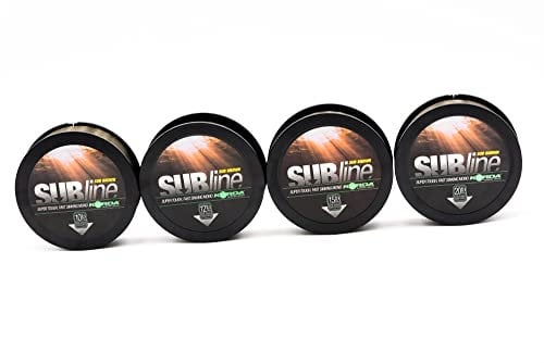 Korda SUBline Ultra Tough Karpfenschnur 1000m Schnur, Durchmesser:0.30mm;Farbe:braun