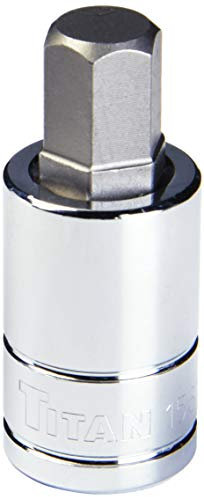 Titan 15613 1/2-Inch Drive x 13mm Hex Bit Socket