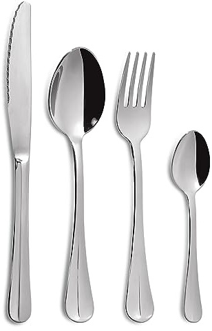 Comas Granada S Besteck, Edelstahl, 30 x 1,8 x 30 cm, 24-teilig