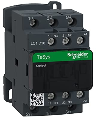 Schneider Electric Leistungsschütz LC1D, 3-polig, LC1D18P7 | +1S+1Ö, 7.5 kW, 18A, 400V AC3, 230V AC