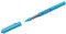 Faber-Castell uni-ball 148179 - Tintenroller uni-ball Eye Design, 0,4 mm, hellblau, 1 Stück