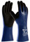 ATG Handschuhe 56-530 Schutzhandschuhe MaxiDry Plus blau/schwarz 7 (S)