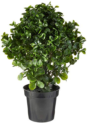 Nearly Natural 28 in Artificial Peperomia UV-Resistant Outdoor Porch Plant