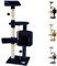 Beltom® Kratzbaum Katzenkratzbaum Kletterbaum Katzenbaum Katzen Spielbaum 112 cm. - Blau