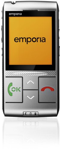 Emporia V170 Life plus - Móvil libre (pantalla de 2,7 128 x 160) color plateado [importado de Alemania]