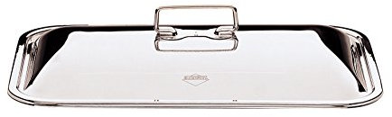 Küchenprofi Deckel zu Bayr. Bräter 40 cm, Chrom, Silber, 40 x 20 x 20 cm