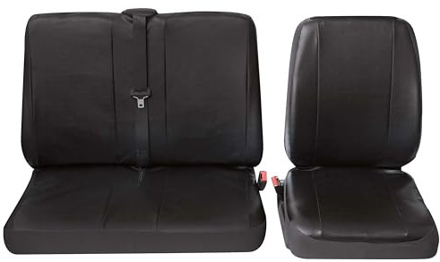 PETEX Auto Transporter Sitzbezüge für Einzel- und Doppelsitz (vorne) 2-teilig - Profi 4 in schwarz