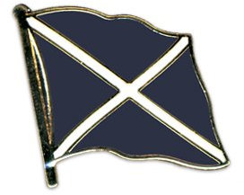 Pin Anstecker Flagge Fahne Schottland St. Andrews Kreuz Flaggenpin Badge Button Flaggen Clip Anstecknadel